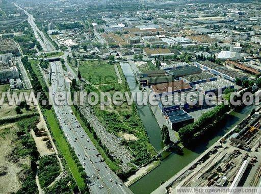 Photo aérienne de Saint-Denis