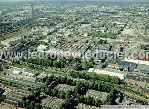 Photo aérienne de Saint-Denis