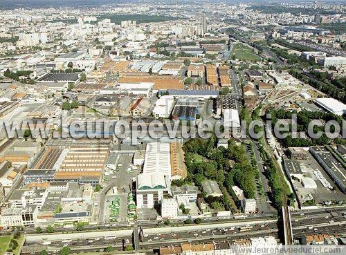 Photo aérienne de Saint-Denis