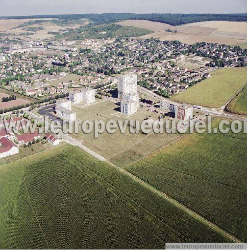 Photo aérienne de Joigny