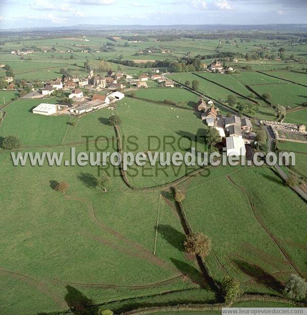 Photo aérienne de Marly-sur-Arroux