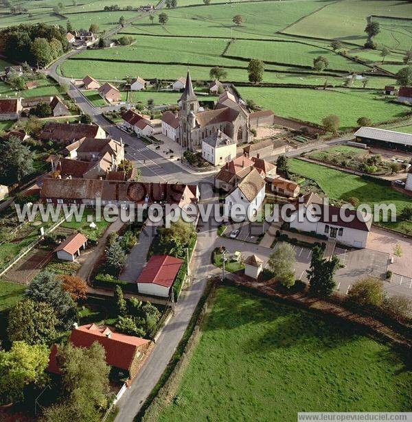Photo aérienne de Marly-sur-Arroux