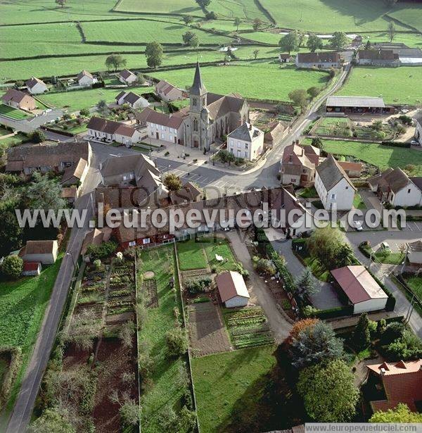 Photo aérienne de Marly-sur-Arroux