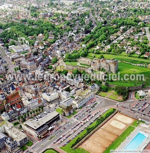 Photo aérienne de Dieppe