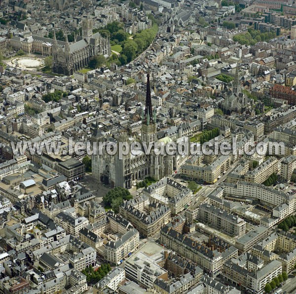 Photo aérienne de Rouen