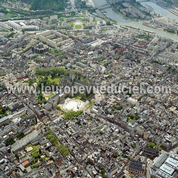 Photo aérienne de Rouen