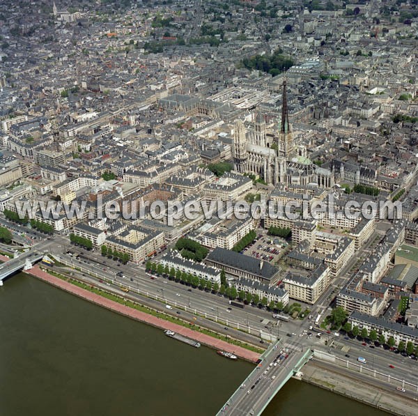 Photo aérienne de Rouen