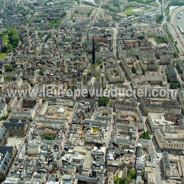 Photo aérienne de Rouen