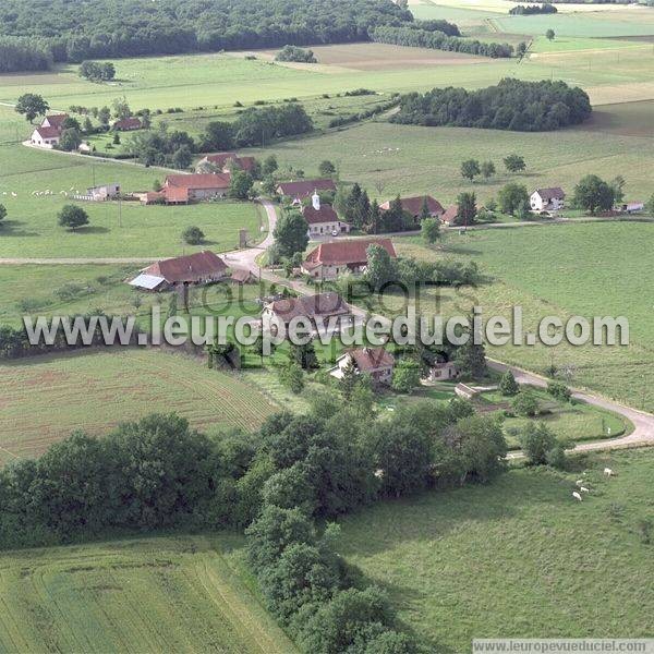 Photo aérienne de La Bretenière