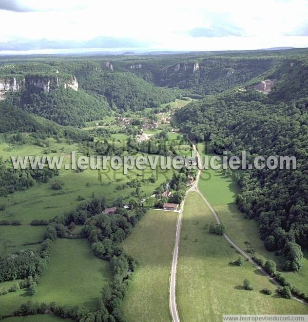 Photo aérienne de Les Planches-prs-Arbois