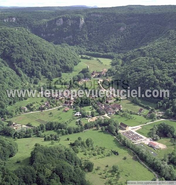 Photo aérienne de Les Planches-prs-Arbois