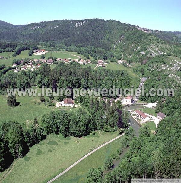 Photo aérienne de Bourg-de-Sirod