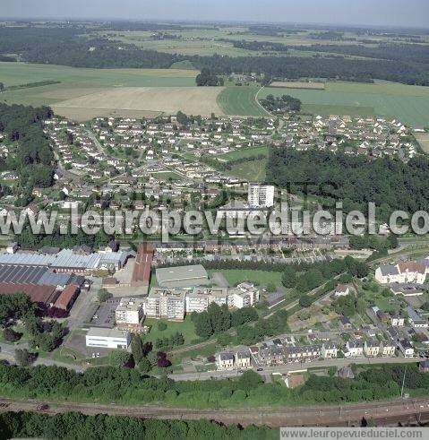 Photo aérienne de Barentin