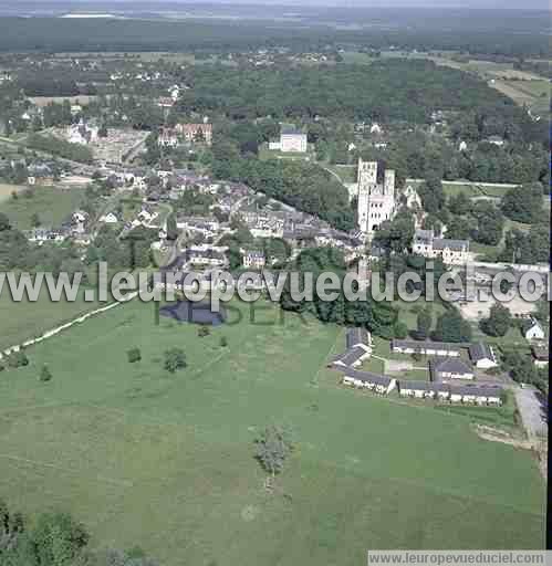 Photo aérienne de Jumièges