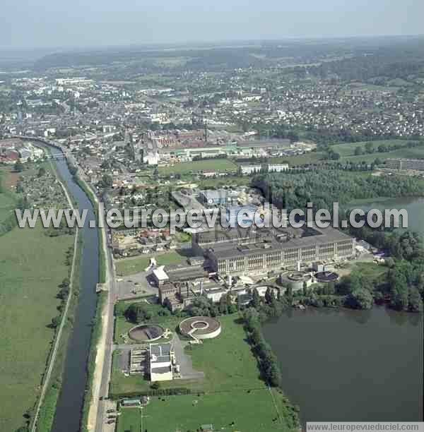Photo aérienne de Pont-Audemer