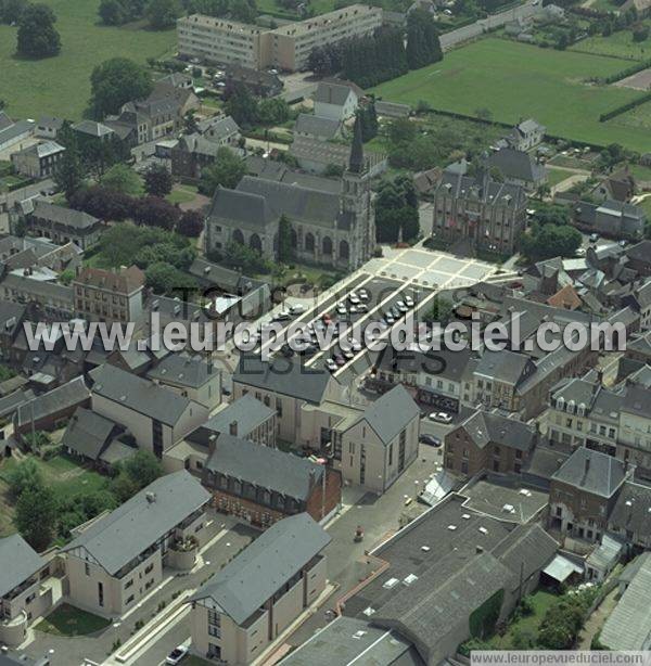 Photo aérienne de Bourg-Achard