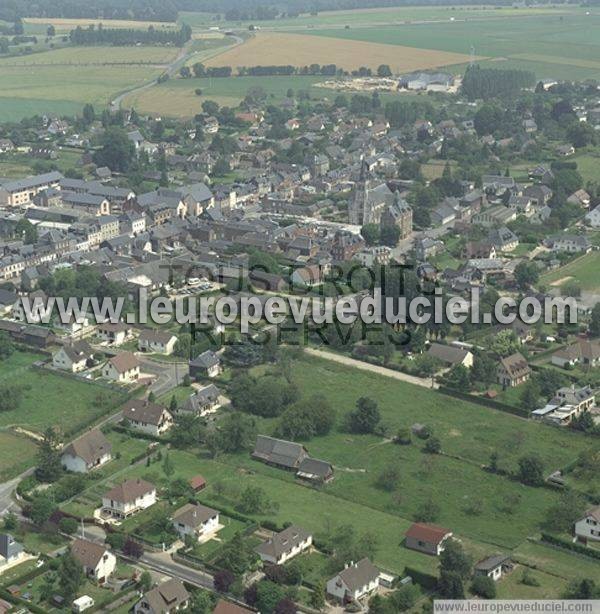 Photo aérienne de Bourg-Achard