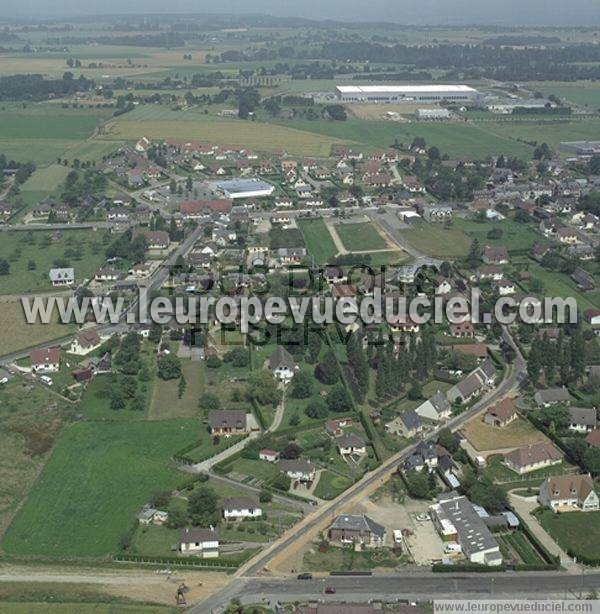 Photo aérienne de Bourg-Achard