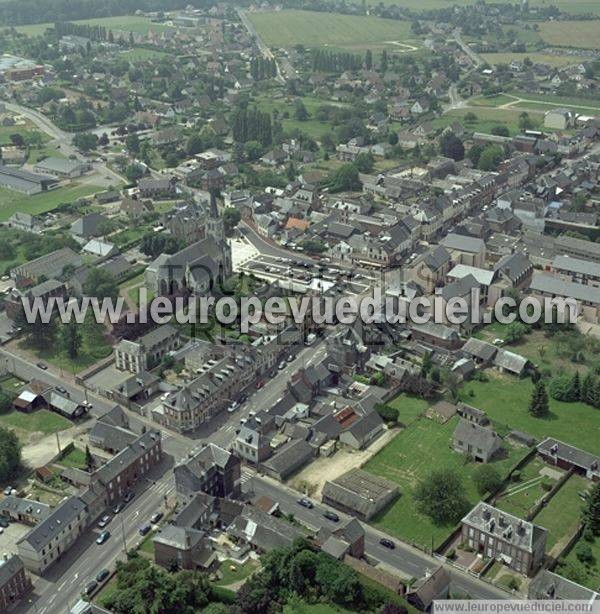 Photo aérienne de Bourg-Achard