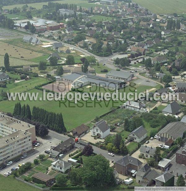 Photo aérienne de Bourg-Achard