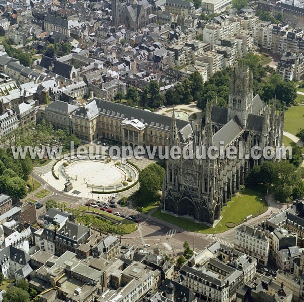 Photo aérienne de Rouen