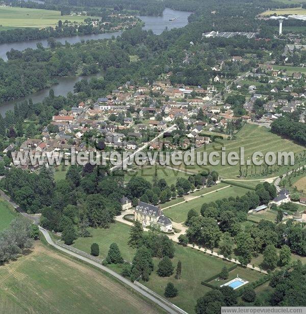Photo aérienne de Andé Photo aérienne de Andé