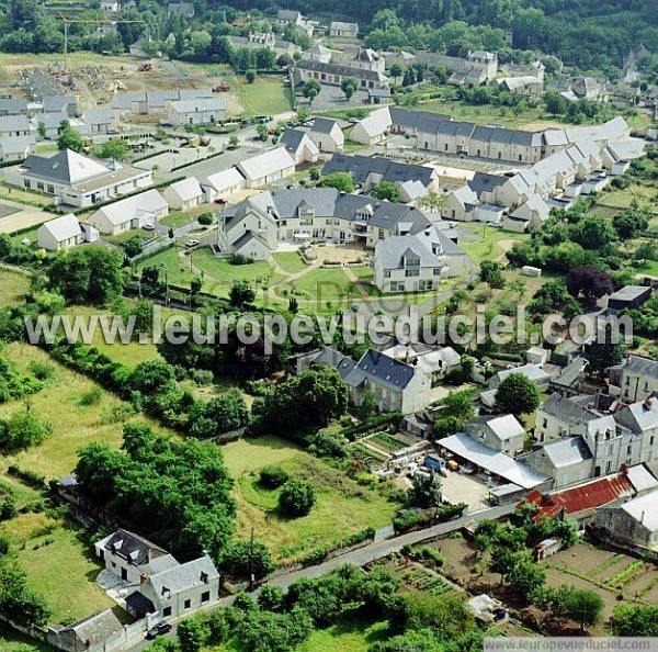 Photo aérienne de Fontevraud-l'Abbaye