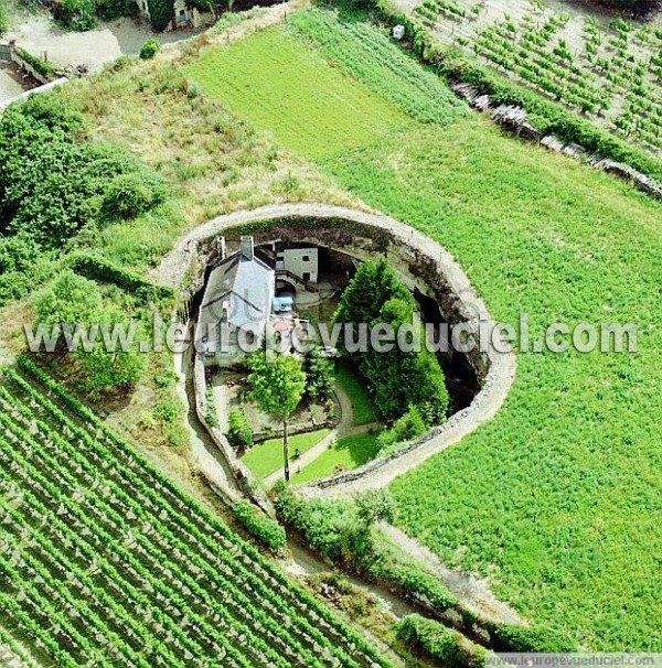 Photo aérienne de Souzay-Champigny