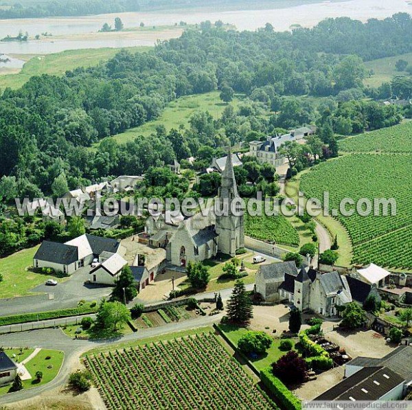 Photo aérienne de Souzay-Champigny