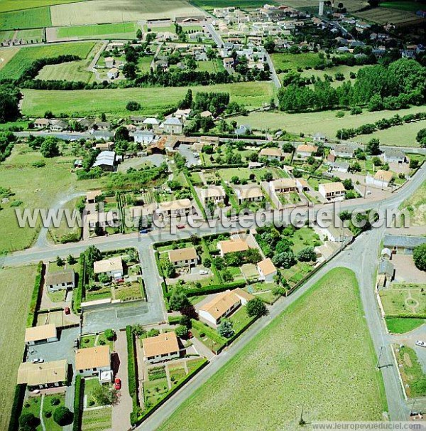 Photo aérienne de Thouars