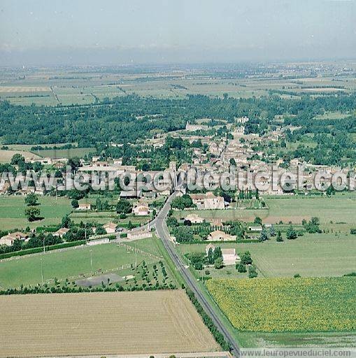 Photo aérienne de Maillezais