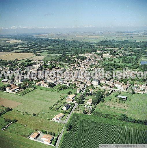 Photo aérienne de Maillezais