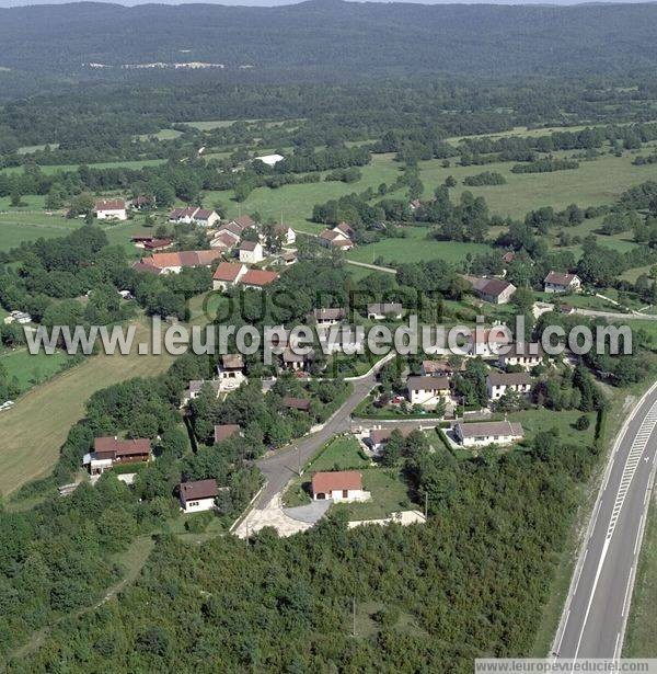 Photo aérienne de cleux