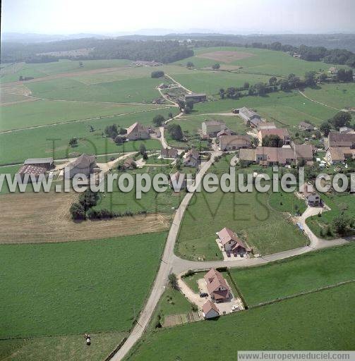 Photo aérienne de Plasne