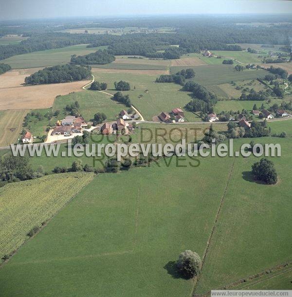 Photo aérienne de La Chassagne