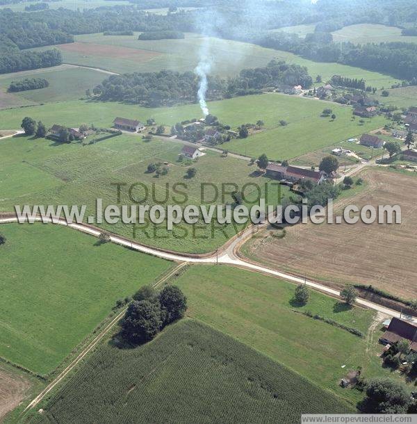 Photo aérienne de La Chassagne