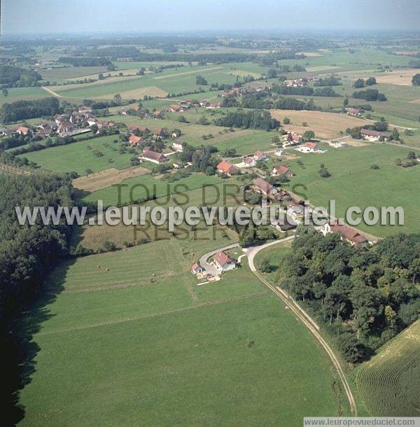 Photo aérienne de La Chassagne