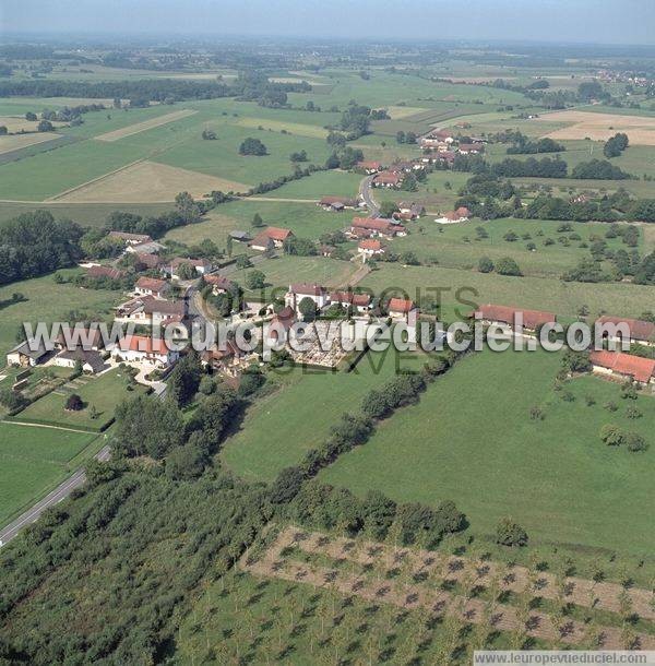 Photo aérienne de La Chassagne