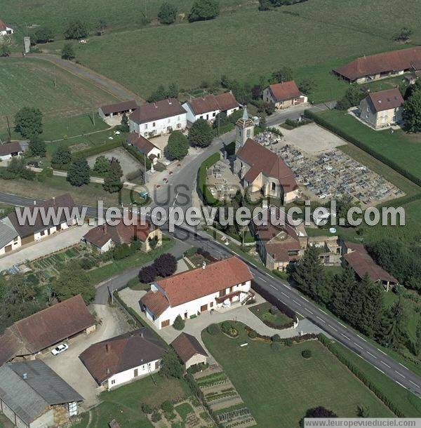 Photo aérienne de La Chassagne