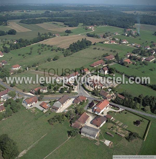 Photo aérienne de La Chassagne