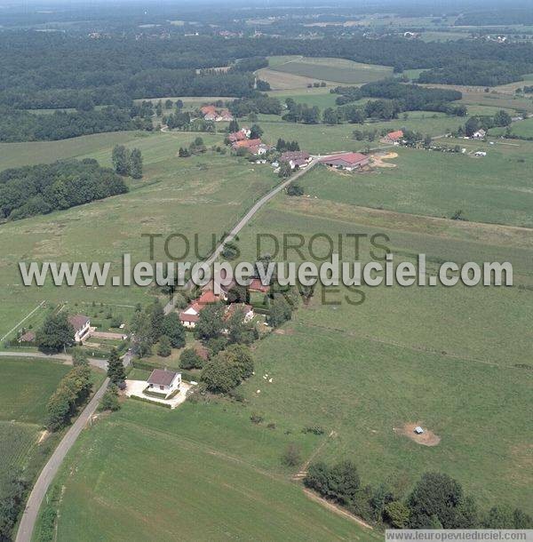 Photo aérienne de La Chaux-en-Bresse
