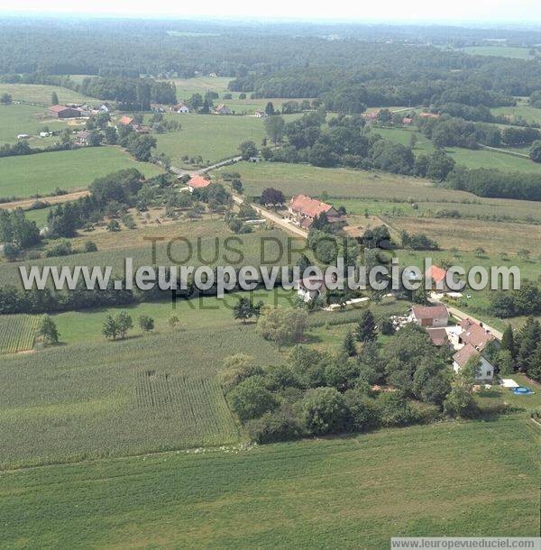 Photo aérienne de La Chaux-en-Bresse