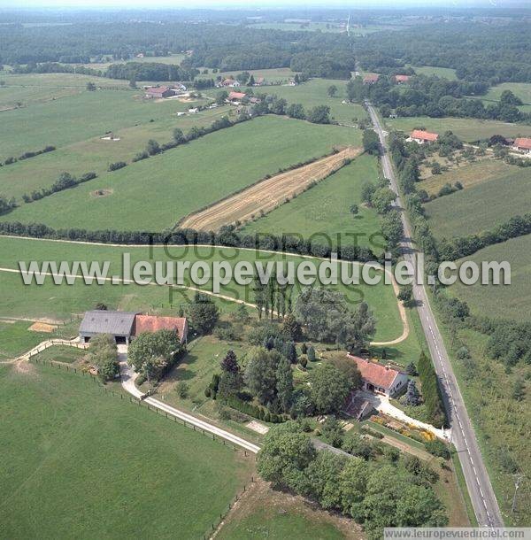 Photo aérienne de La Chaux-en-Bresse