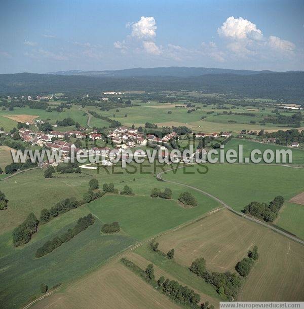 Photo aérienne de Thoiria