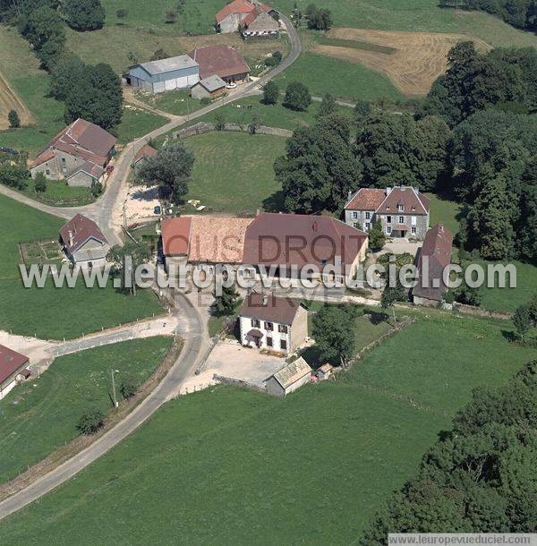 Photo aérienne de Chaux-Champagny