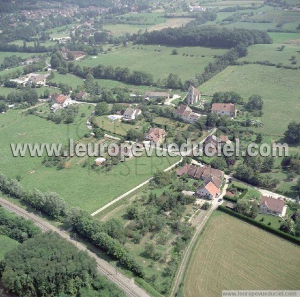 Photo aérienne de Saint-Lamain