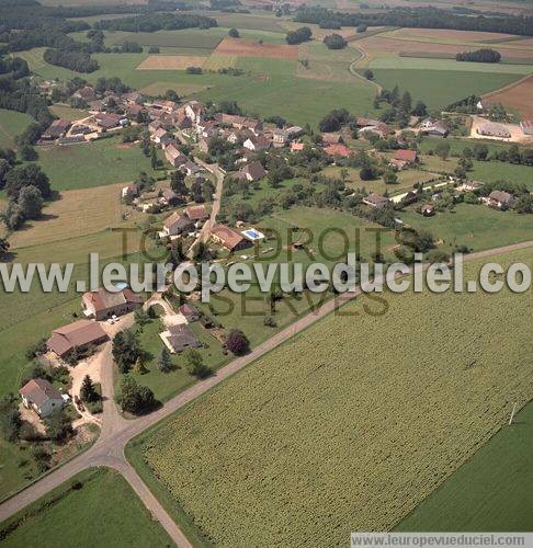 Photo aérienne de Auxange