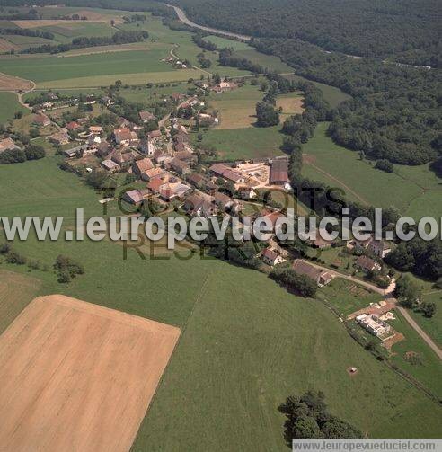 Photo aérienne de Auxange