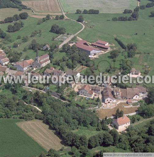 Photo aérienne de Saligney