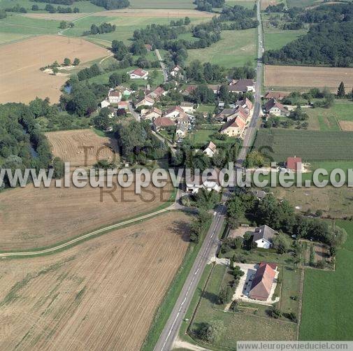 Photo aérienne de Mathenay